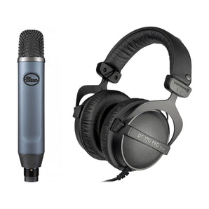 Blue Ember Condenser Recording Microphone+Beyerdynamic DT-770 Headphones