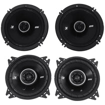 DSC40 4" & DSC650 6.5" Car Speaker Bundle (2 Pairs)