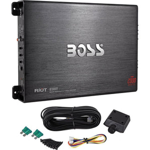 NEW! Boss Audio Armor R2000M 2000 Watt Mono Block Car Audio Class A/B Amplifier