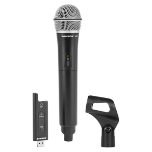 Samson Stage XPD2 USB Digital Wireless Podcast Broadcast Microphone+Headphones