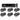 6000w (6) Zone Home Theater Bluetooth Receiver+(12) Black 8" Ceiling Speakers