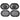 Rockville 6x8" Factory Speaker Replacement Kit+4-Ch Amp For 05-06 Ford Mustang