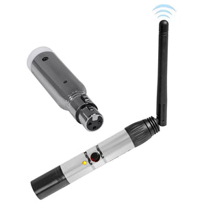 Rockville DMX-WTR Wireless DJ DMX Lighting Transmitter+Receiver