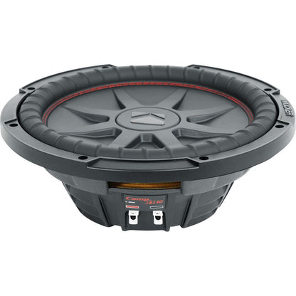 CompRT 1000W 12" Shallow Subwoofer + RSTS12 Sealed Enclosure + Install Kit