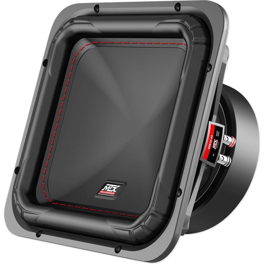 S6510-44 10" Square Subwoofer Pair, DVC 4-Ohm