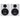 Pair Rockville APM5W 5.25" 250W Powered USB Studio Quality Bookshelf Speakers
