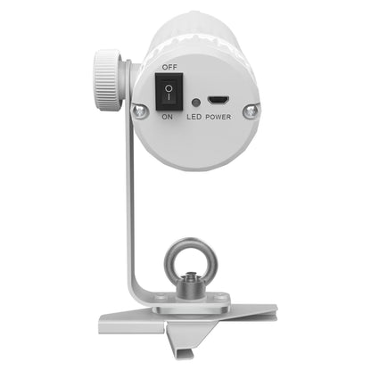 Ezpin Pack 4 Pin Spot Fixtures + IRC-6 Remote + Case + R700 Fog Machine