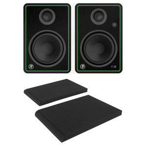 Pair Mackie CR5-XBT 5" 80w Bluetooth Reference Multimedia Studio Monitors Speakers