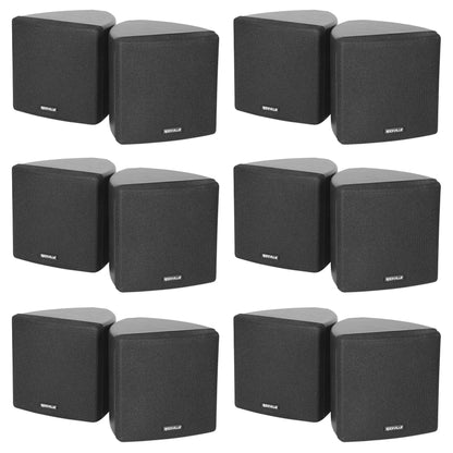 Cube 70v Black 6-Pair
