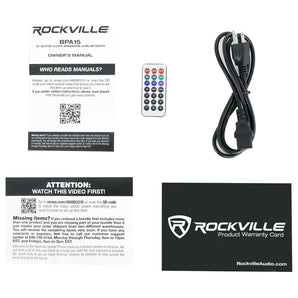 Rockville 15" Pro Karaoke Machine/System 4 ipad/iphone/Android/Laptop/TV/Tablet