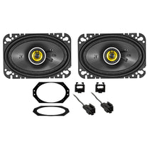 46CSC464 4x6" Front Speaker Replacement Kit For 1997-2002 Jeep Wrangler TJ