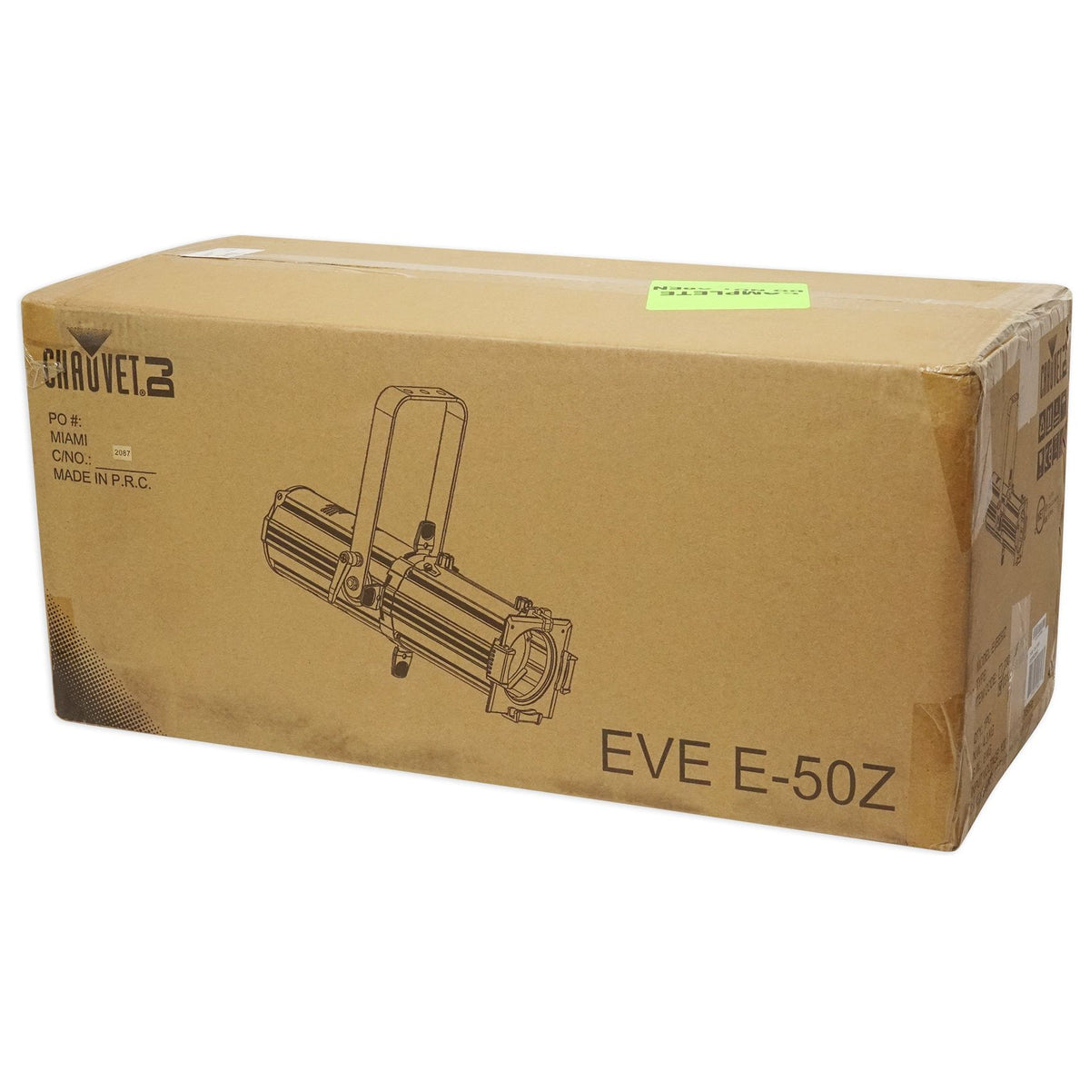 Chauvet DJ EVE E-50Z Ellipsoidal Warm White D-Fi LED Gobo Spot Light+Manual Zoom