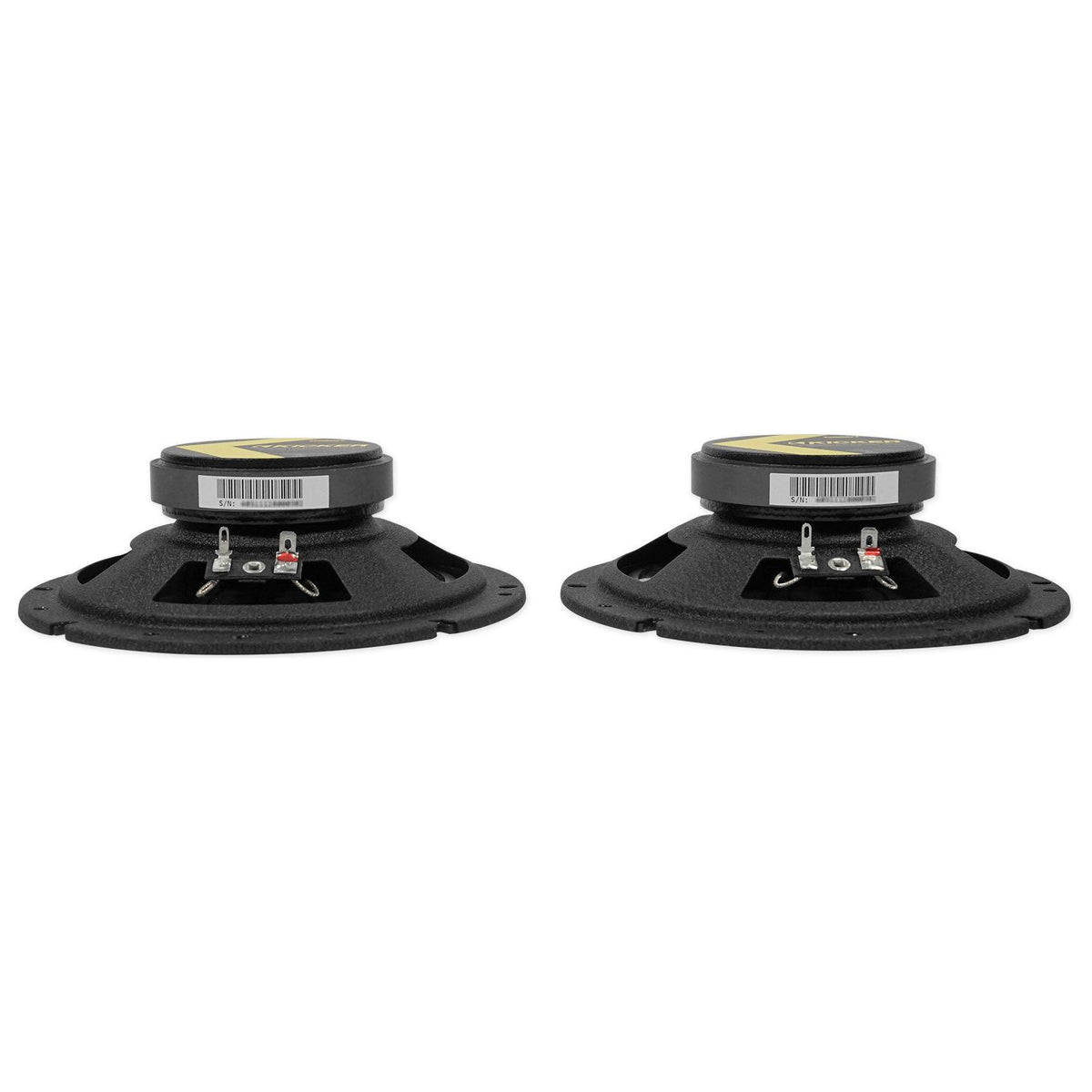 6.75" Component Speaker Set Plus 6.75" Coaxial Speaker Pair