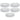 (5) Rockville WET-D4 White Indoor/Outdoor Commercial/Restaurant/Bar 70V Speakers