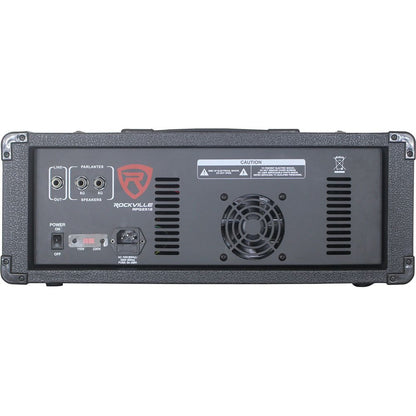 Rockville 12" Church Speakers+Mixer+Stands+Mics+Bluetooth 4 Church Sound Systems