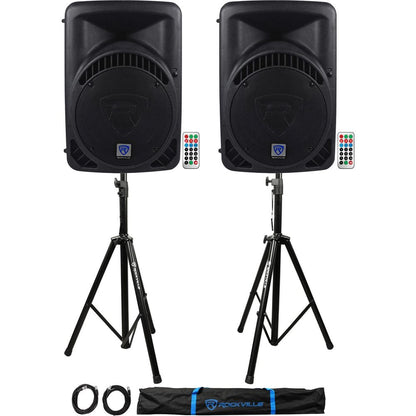 RPG12BT V2 2-Pack + Adjustable Tripod Stands Bundle