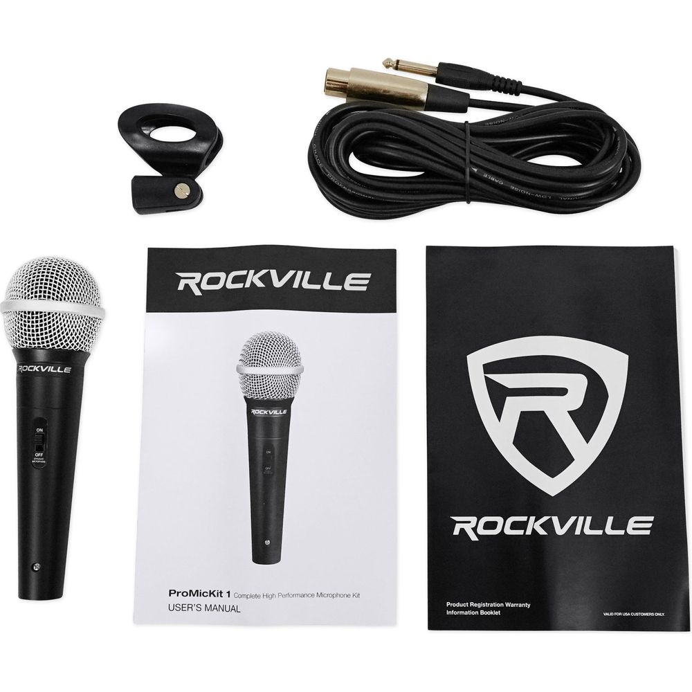 Karaoke Mic Kit 1 + Tablet/Phone Mount Bundle