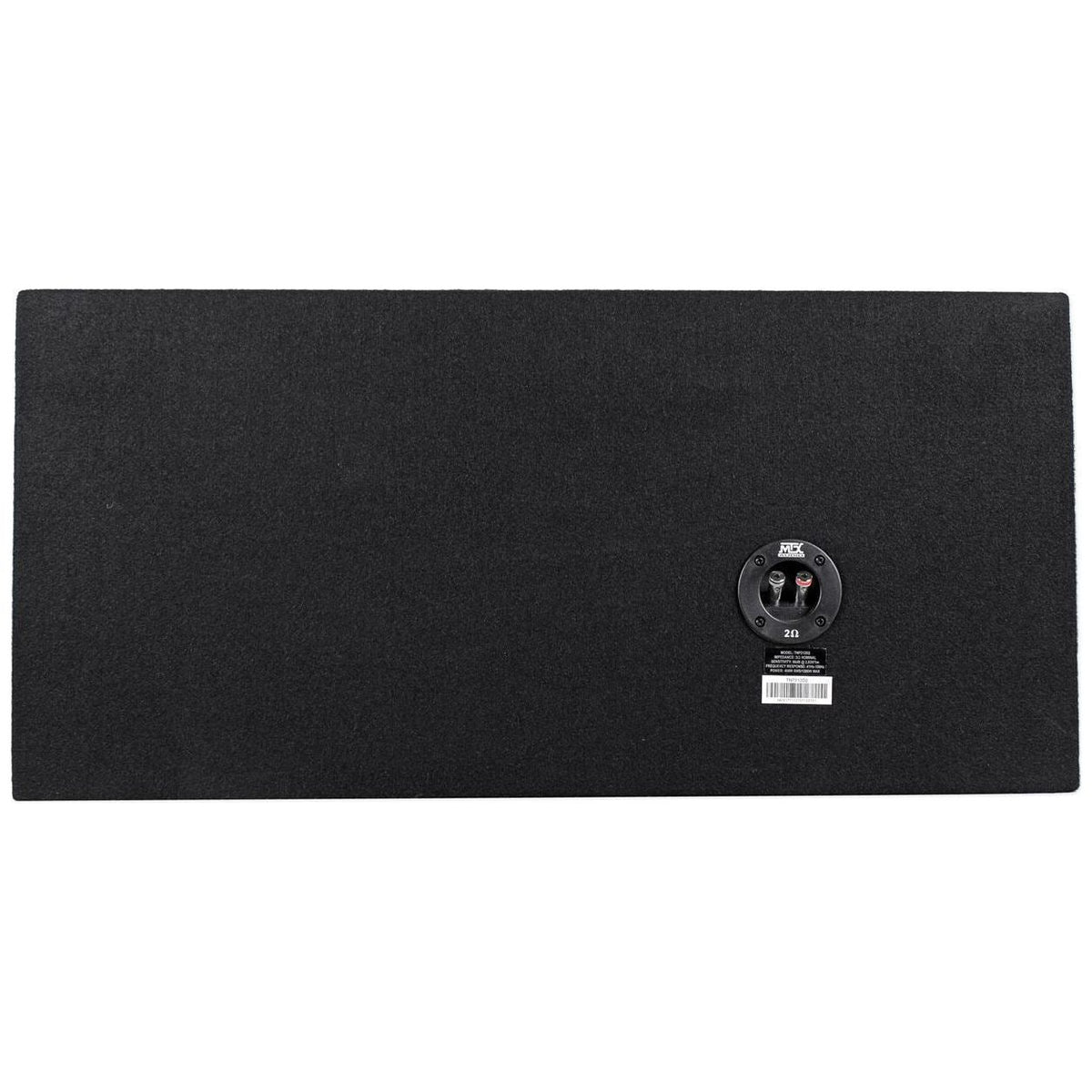 MTX Terminator TNP212D2 Dual 12" Sub Box + NPB3 Bluetooth Boombox Bundle