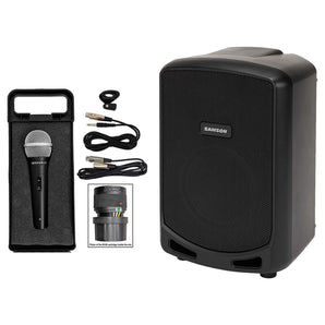 Samson Expedition Escape+ 6" Portable PA Rechargeable Speaker Bluetooth/USB+Mic