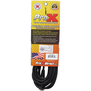 ProX 25ft XLR Male to XLR Female Cable