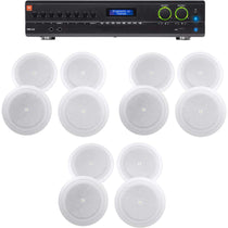 VMA260 8-Input Amplifier + (12) JBL 8128 8" Ceiling Speakers