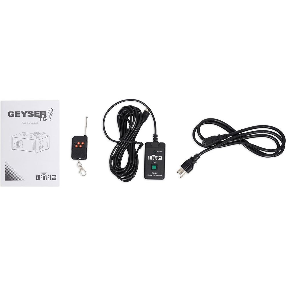 Geyser T6 Fog Machine + Fog Fluid