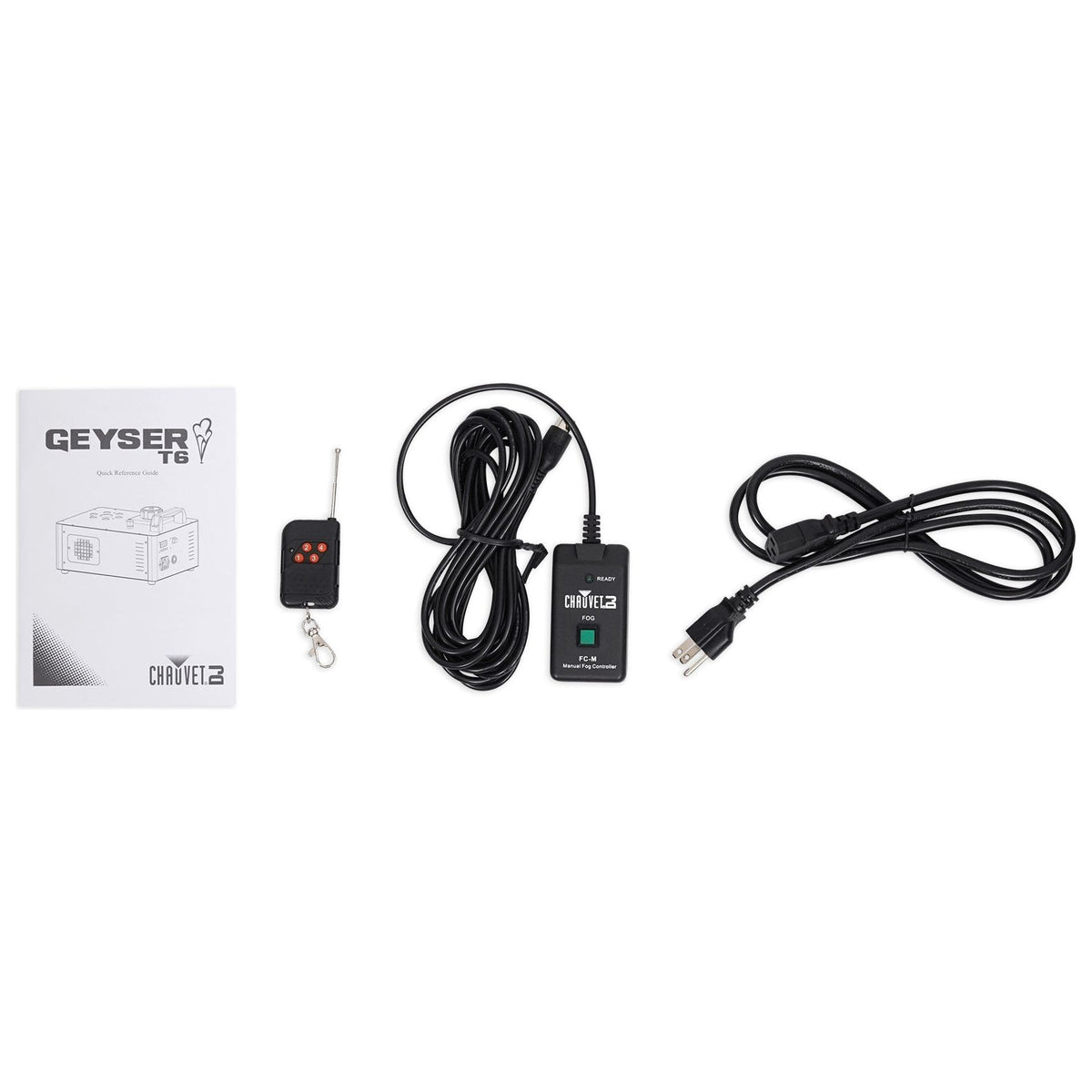 Geyser T6 Fog Machine + Waterproof Carry Bag