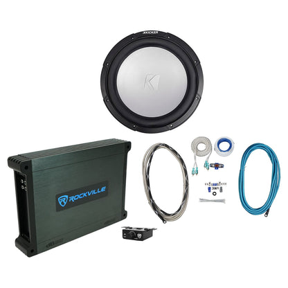 45KMF124 Subwoofer with dBM12 Mono Amplifier and RMWK4 Wire Kit