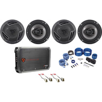 RV6.3A 6.5" Speakers 2-Pack + RXA-F1 Amplifier Bundle