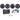 Rockville 6.5" Speaker Replacement Kit+4-Ch Amp For 2000-2004 Subaru Outback