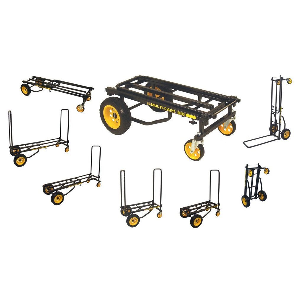 (6) SlimPar Pro W USB Wash Lights + Transport Cart + DMX Cables