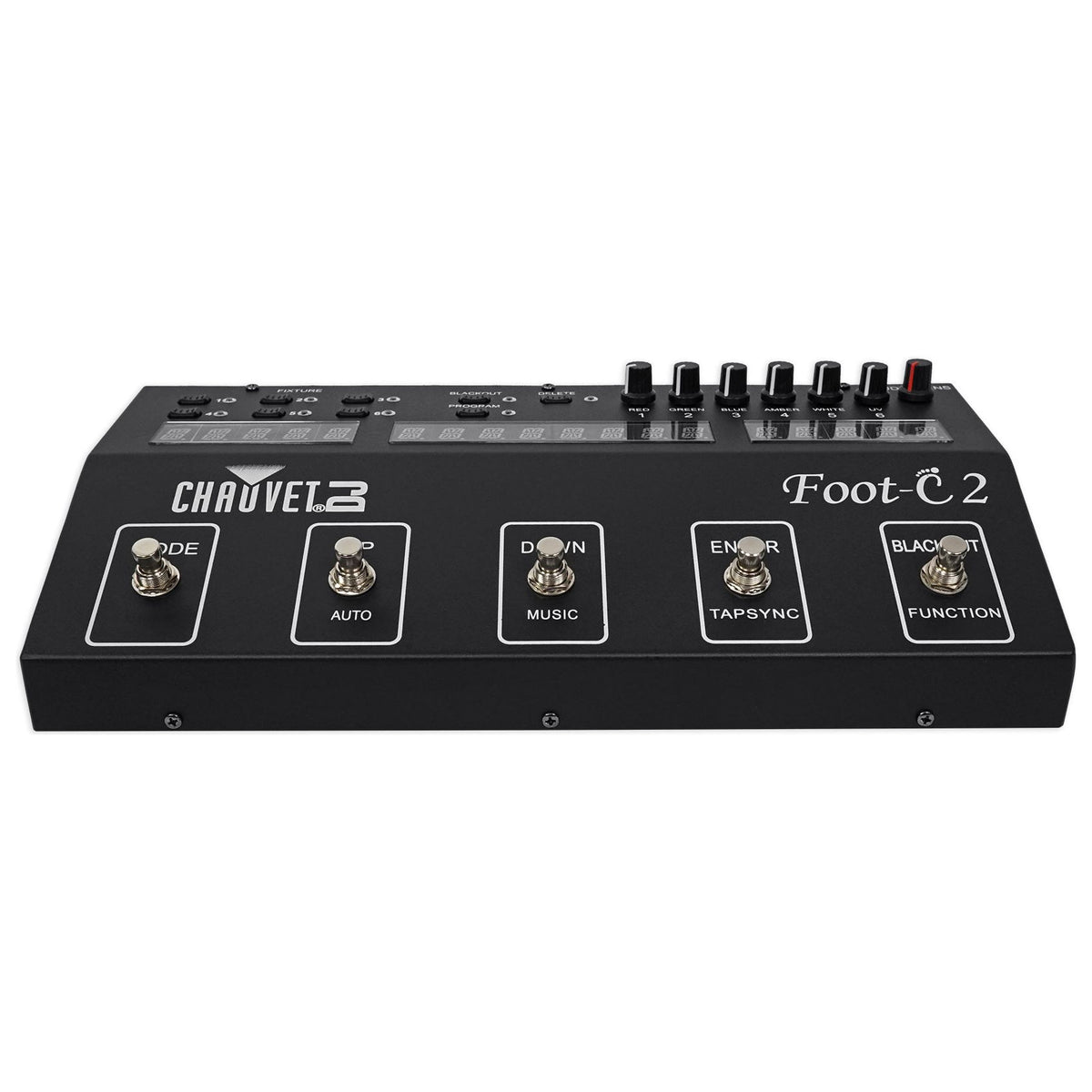 Chauvet DJ Foot C-2 36-Channel DMX Foot Controller w/MIDI Input+LCD Display