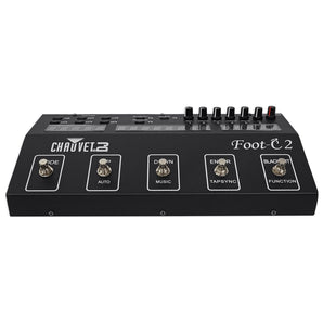 Chauvet DJ Foot C-2 36-Channel DMX Foot Controller w/MIDI Input+LCD Display