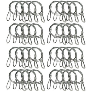 32) Chauvet CH-05 31" Inch Safety Clamp Lighting Cable Wires -Up To 700 LBS CH05