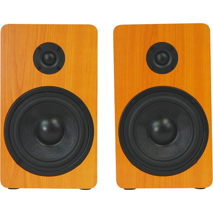 RockShelf 58C Classic 5.25" Home Bookshelf Speakers w/29" Stands
