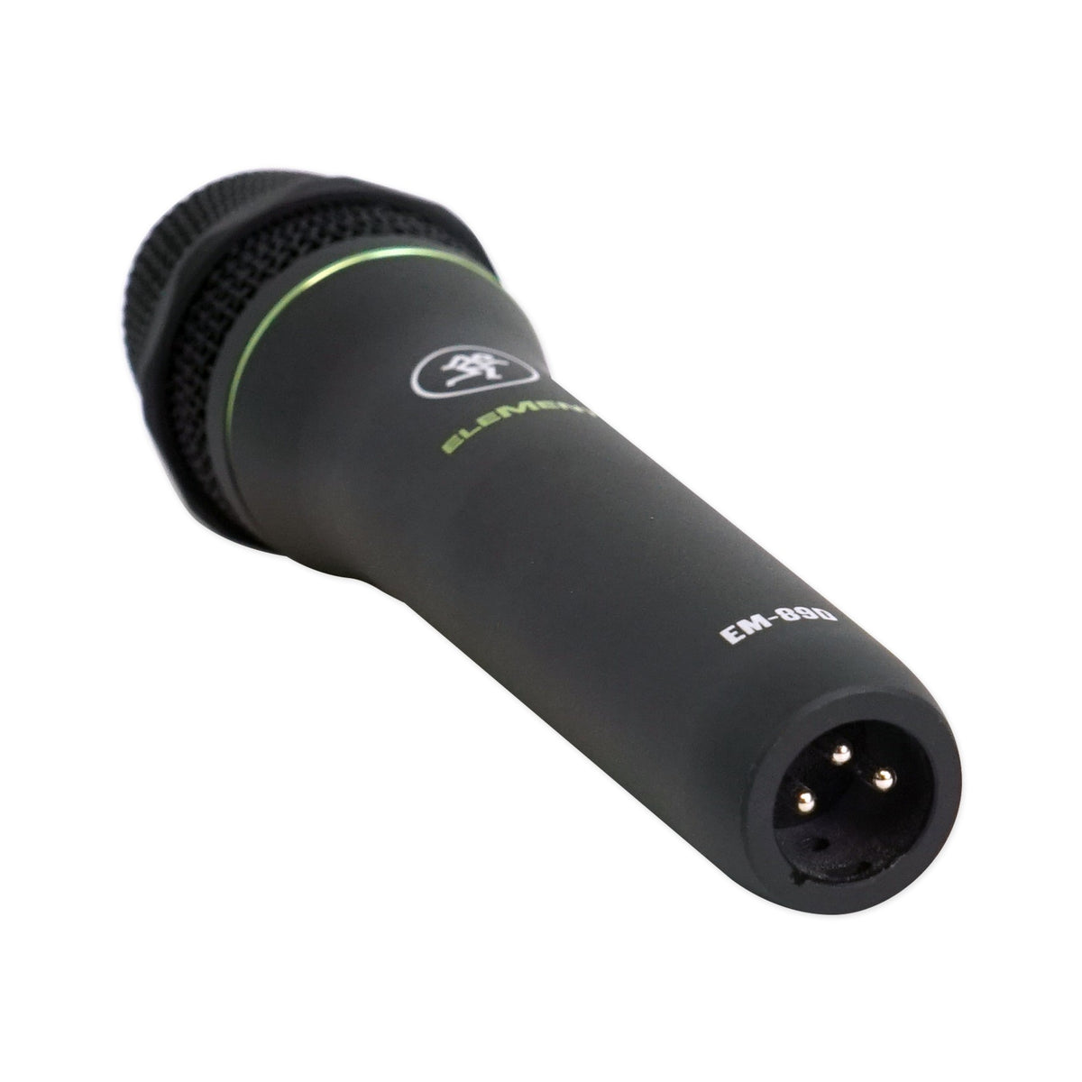 Mackie EM-89D Vocal Live Sound or Studio Recording Dynamic Microphone+Cable+Clip
