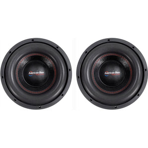 (2) American Bass XFL-1022 2000w 10" Competition Car Subwoofers w/3" Voice Coils