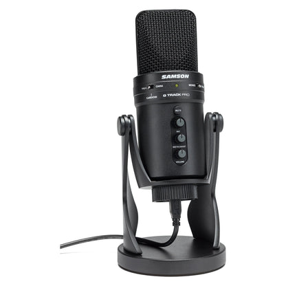 G-Track Pro Studio USB Condenser Microphone with Interface and Headphones