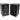 (2) Rockville RockShelf 68B Black 6.5" Home Bookshelf Speakers+8" Speaker Stands