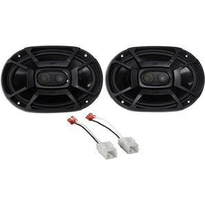 6x9" Polk Audio Front Speaker Replacement Kit For 2006-2009 Dodge Ram 2500/3500