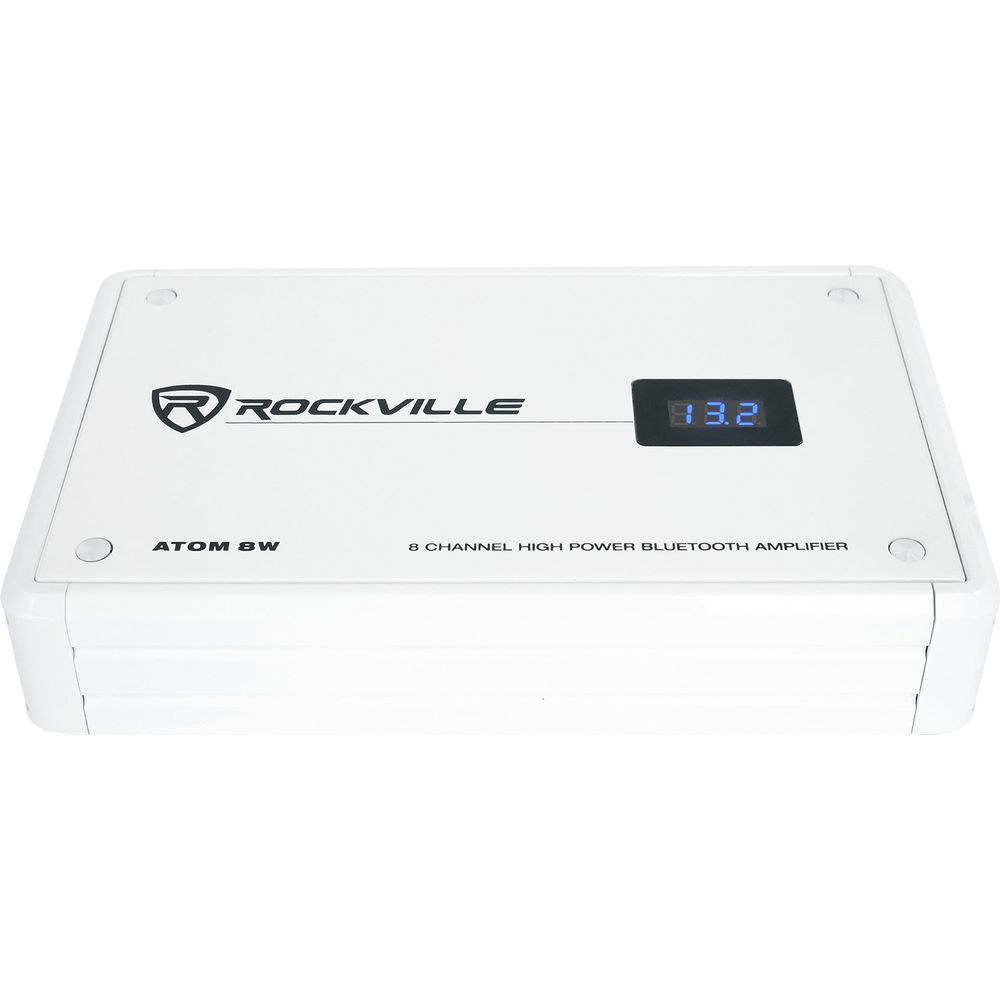 ATOM 8W + 4 AWG Marine Amp Kit Bundle