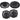 (2) MTX THUNDER693 6x9" 400 Watt 3-Way Car Speakers+(2) THUNDER52 5.25" Speakers