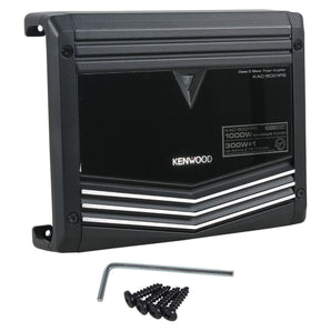 Kenwood KAC-5001PS 500W RMS/1000W Max Mono Block Car Audio Class D Amplifier/Amp