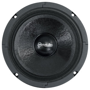 2 American Bass SQ65CB-X 6.5" Midrange Car Audio Speakers 300W Max 8 Ohm Midbass