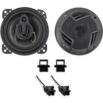 4" Rockville Door Speaker Replacement Kit For 1996-1999 Cadillac Eldorado