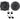 4" Rockville Door Speaker Replacement Kit For 1996-1999 Cadillac Eldorado