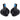 Pair Rockville RWB65B 6.5" Black 2 Way 500 Watt Marine Wakeboard Tower Speakers