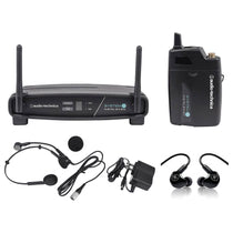 ATW-1101/H Wireless Headset Mic System with MP-120 In-Ear Monitors