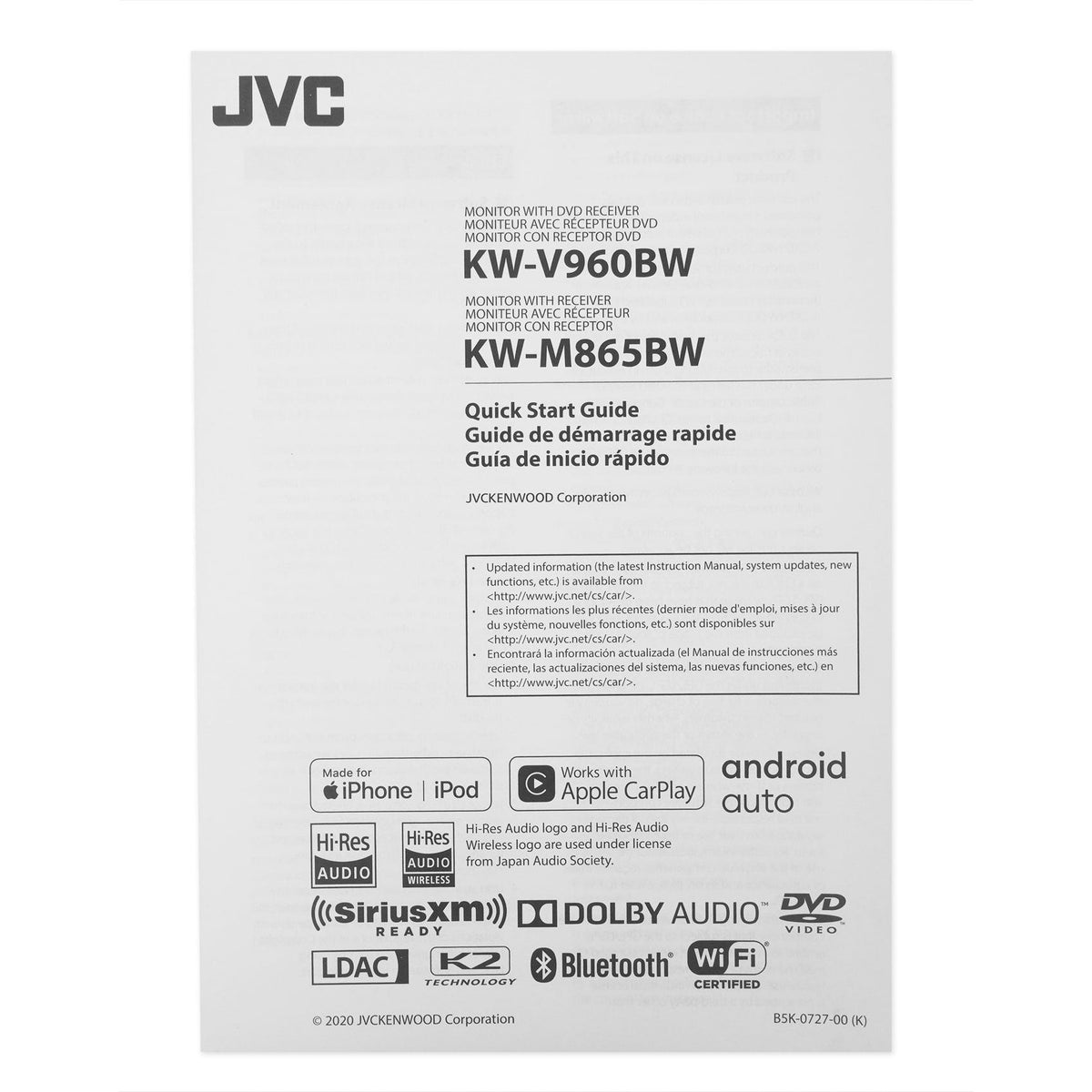 KW-V960BW