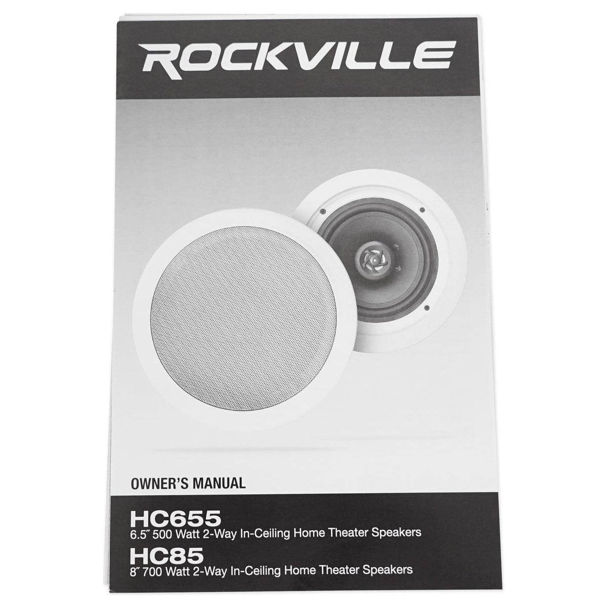 RPA60BT 4-Pack + Rock Shaker 8 Subwoofer Bundle